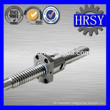 High precision 100mm ball lead screw with flange nut for CNC machine